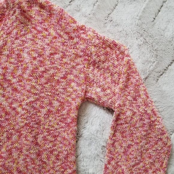 Magaschoni Pink Multicolor Cotton Blend Knit Sz S - Picture 5 of 9